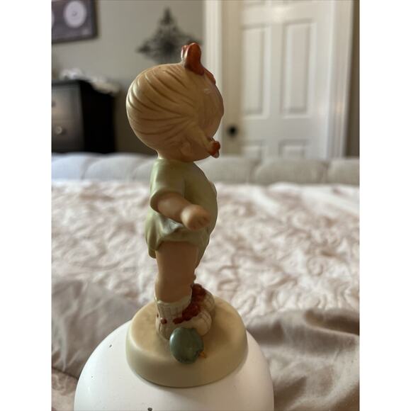 1988 Memories Of Yesterday Mommy I Teared It Little Girl Figure Vintage Rare - Picture 4 of 7